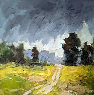 The storm is coming. Knecht Aleksander