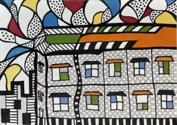 Morning town. Avdoshin Daniil