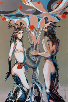 Adam and Eve. Kharazian Artur