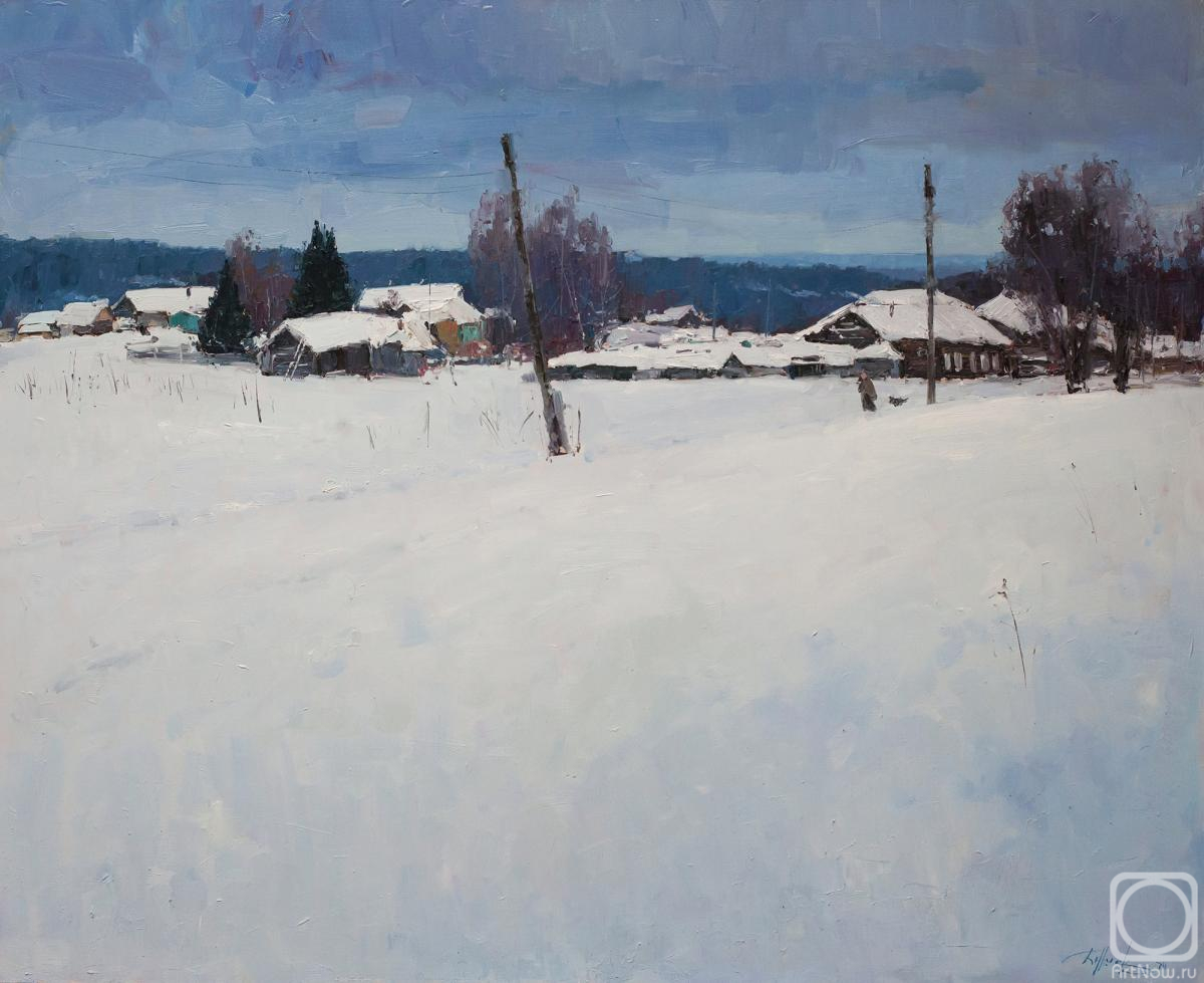Burtsev Evgeny. Winter in Votcha