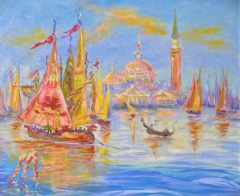 Venetian sails. Prokaeva Galina