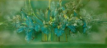 Irises (Still Life With Pastels). Konevskih Konstantin