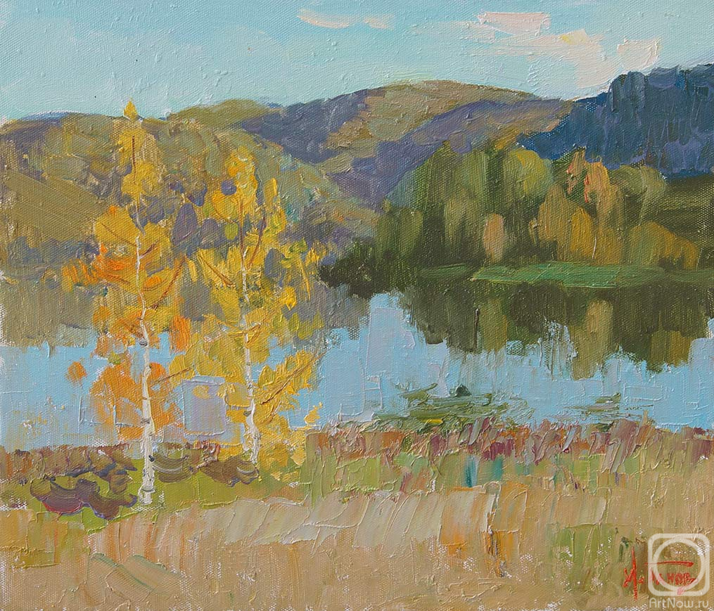 Panov Igor. Shiryaevo. Two birches