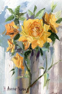 Roses as a souvenir (    ). Ageeva-Usova Irina