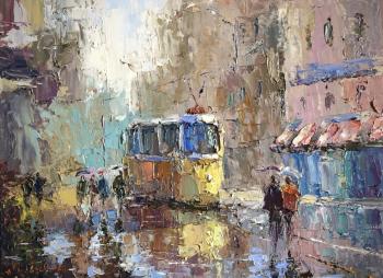 A rainy day (Buy Painting City). Gavlina Mariya