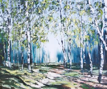 Birch Grove (Summer Birch). Boyko Evgeny