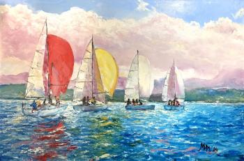 Sailing regatta ( ). Murtazin Ilgiz