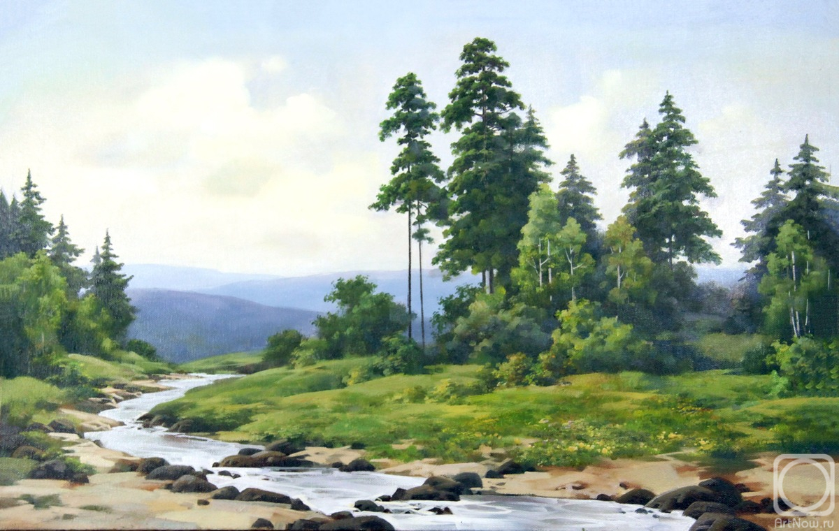 Malinka Aleksandr. Russian landscape