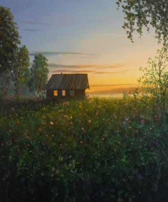 Summer evening (  ). Kim Anatoliy