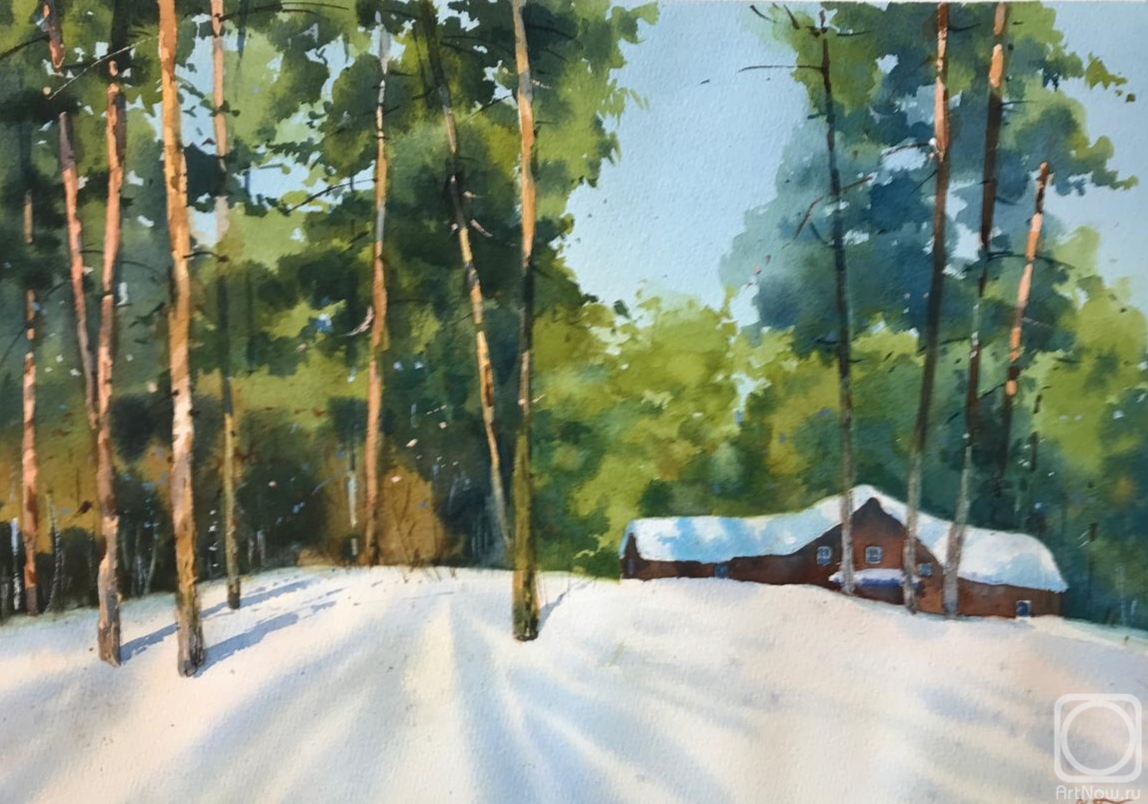 Muzanova Tatyana. Frost and sun