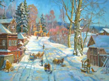 Rustic winter (   ). Panov Eduard