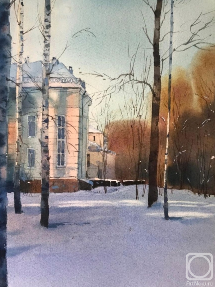 Muzanova Tatyana. Winter Pavlovsk