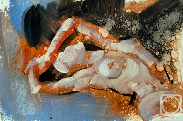 Kravchenko Mlada. Reclining nude