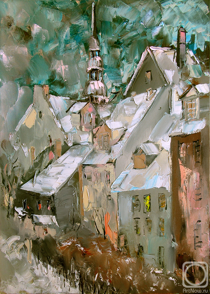 Lityshev Vladimir. Winter in Riga