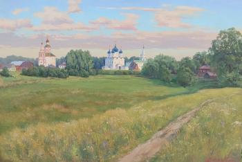 A summer day on the Ilyinsky meadow. Plotnikov Alexander