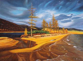 Sand spit. Gaponov Sergey