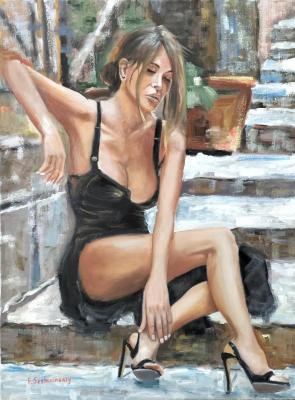 Portrait of a Girl. Seslavinskiy Filipp