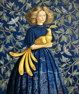 Golden bird. Klimova Natalia