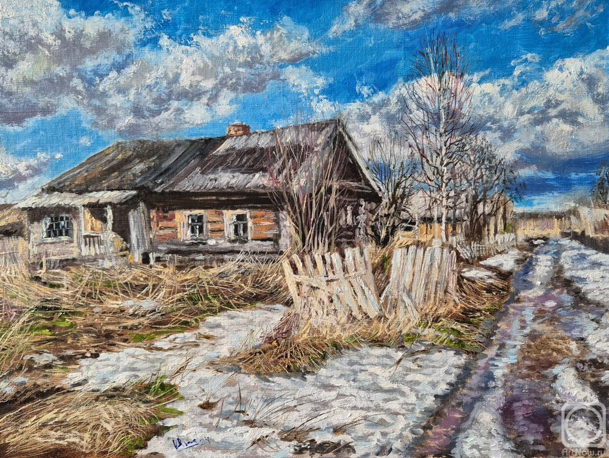 Remizov Vladimir. Siberian outback, April