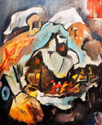 Maslenitsa in the village. Motrichuk Mihail