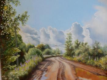 Valday. Road after rain/. Nikolaeva Ludmila