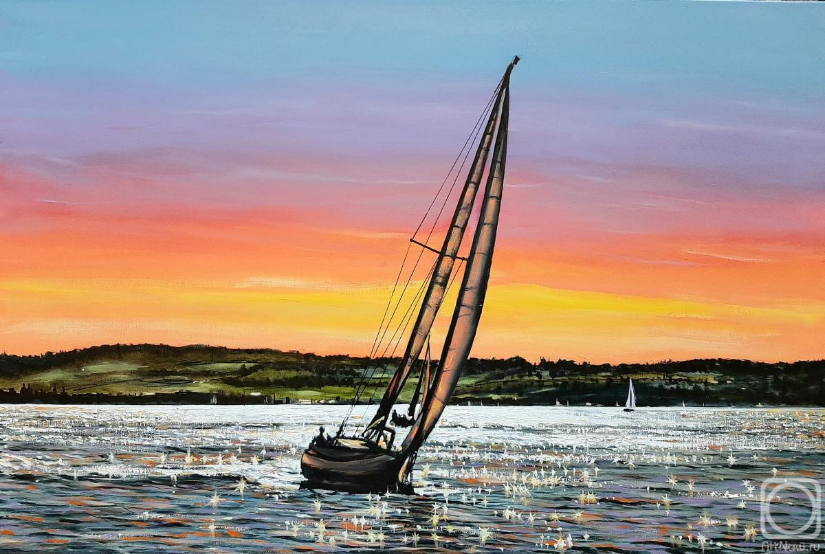 Gribanov Igor. Glare of the sea