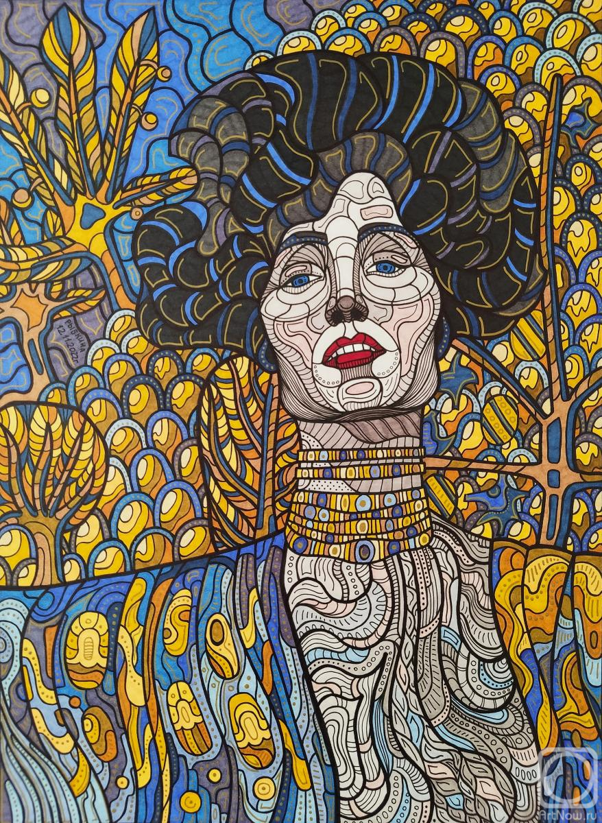 Rybkina Olga. No48 Judith, Klimt