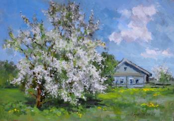 Apple tree blossoms (Spring In Painting). Serebrennikova Larisa