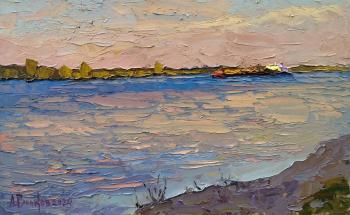 Warm evening on the Kama River. Vikov Andrej