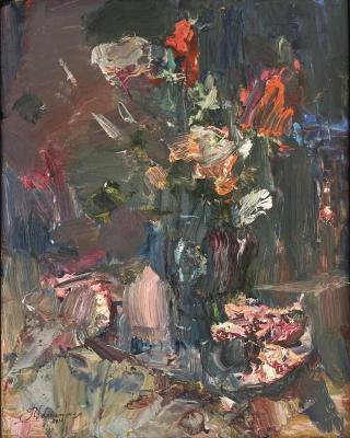 Night Still Life (Thick Brushstrokes). Belyukina Ekaterina