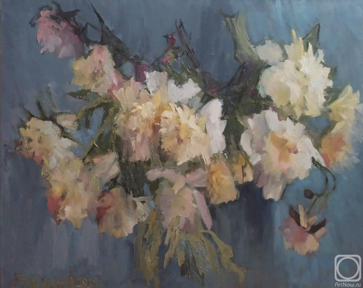 Bolotskaya Lyudmila. Peony Clouds
