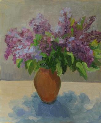 Yavisheva Tatiana Maksimovna. Lilac in a pot