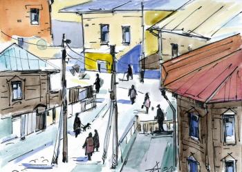 From provincial life. Knecht Aleksander