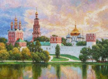 The beauty of the Novodevichy Convent. Razzhivin Igor