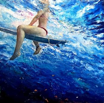 Waiting for the right wave (Marine Art). Murtazin Ilgiz