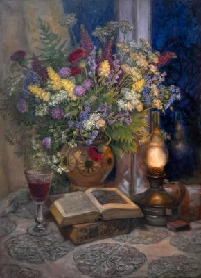 In the evening at the cottage (). Shumakova Elena