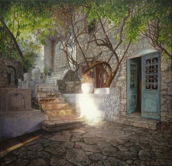 Sunny courtyard. Marmaris. Kozlov Peter