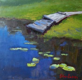 Bridge over the pond. Zhukova Marina