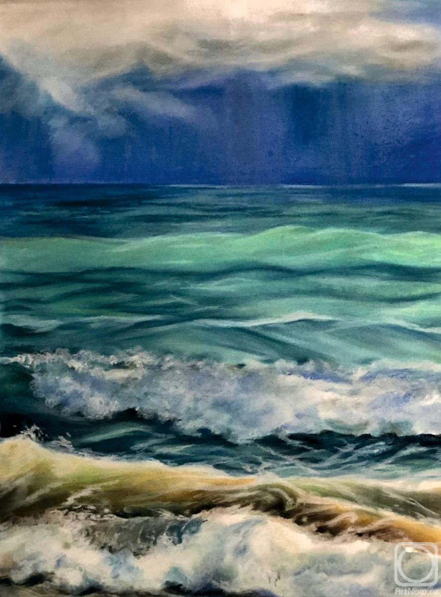 Lazareva Aygul. Sea surf