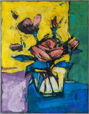 Картина «Времена года и розы»