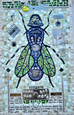 A fly with a clockwork mechanism. Soldatov Boris