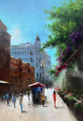 Hot afternoon in the city of M.