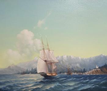 Plot by I.K.Aivazovsky. Hristolyubov Aleksandr