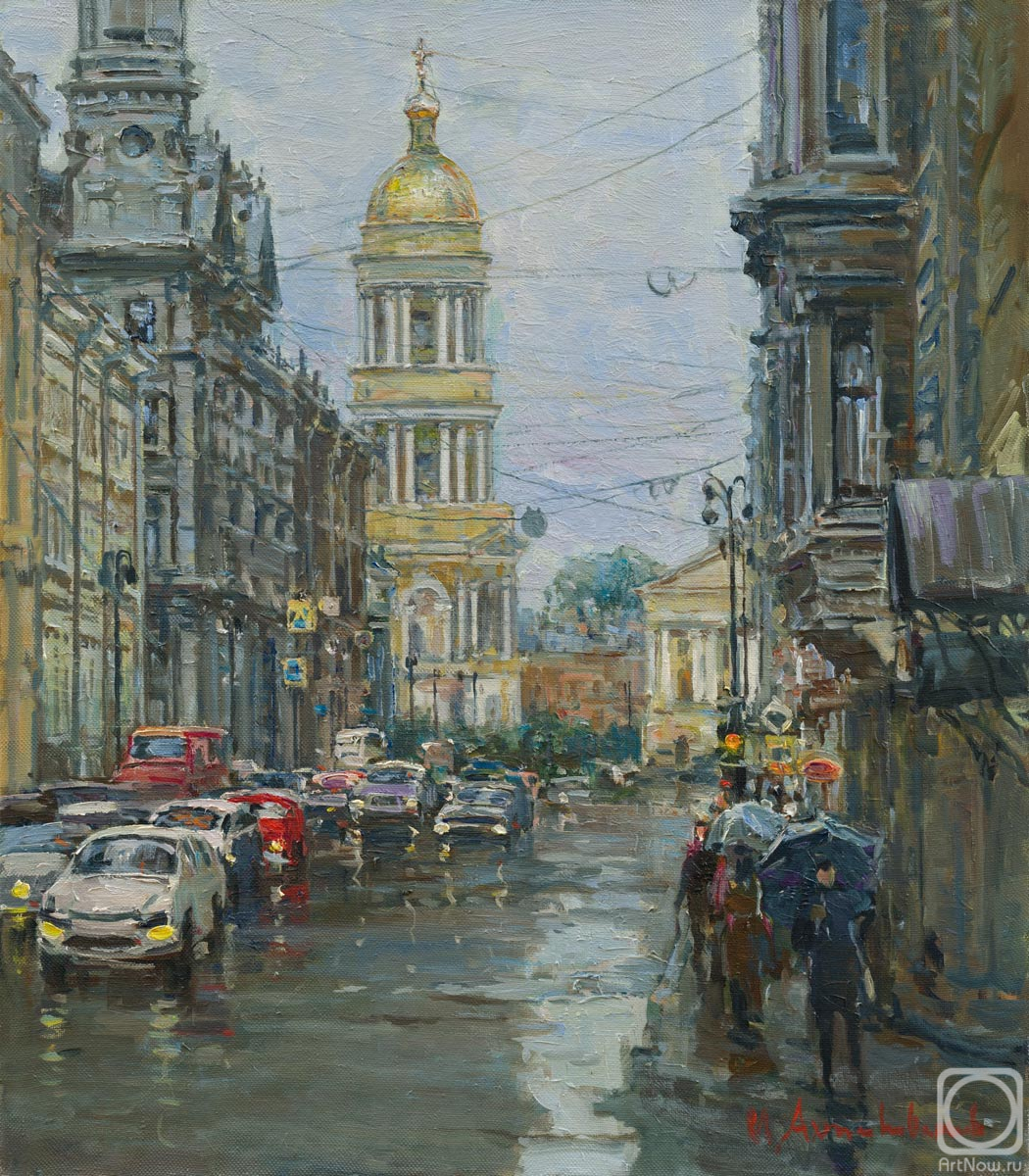 Ahmetvaliev Ildar. It's raining in St. Petersburg