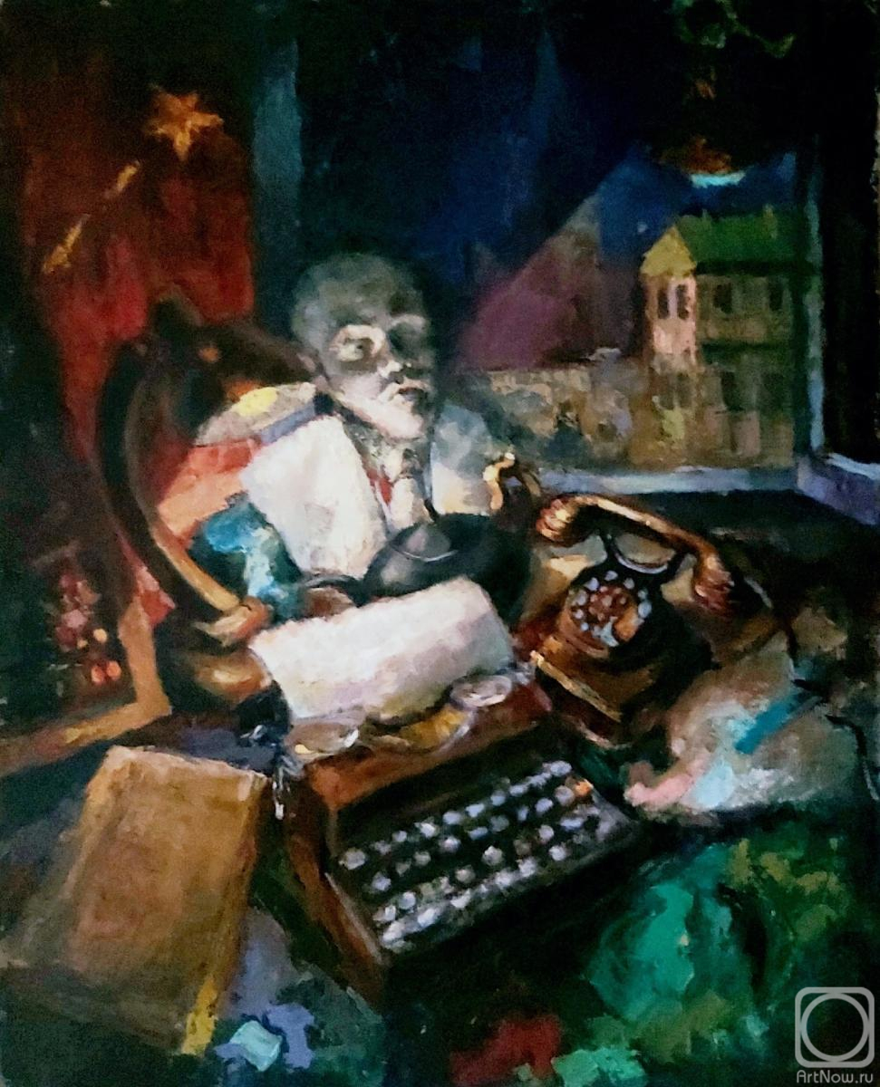 Silaeva Nina. Fantasy on the theme of Soviet cabinet life