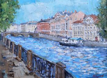 A clear day on the Fontanka. Zhukoff Fedor