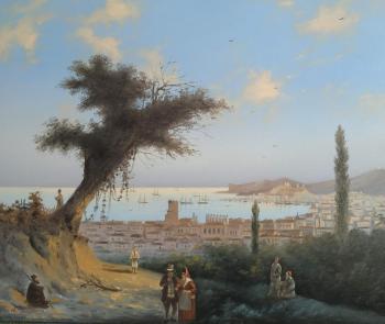 Plot by I.K.Aivazovsky. Hristolyubov Aleksandr