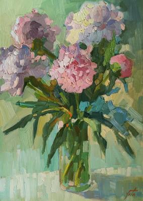 Pink peonies. Chizhova Viktoria