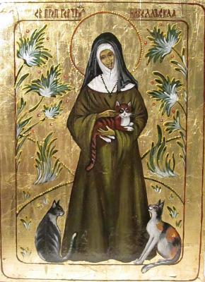 St. Prep. Gertrude of Nivelle. Schubert Albina