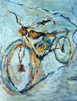 The bike is not simple. Prokaeva Galina